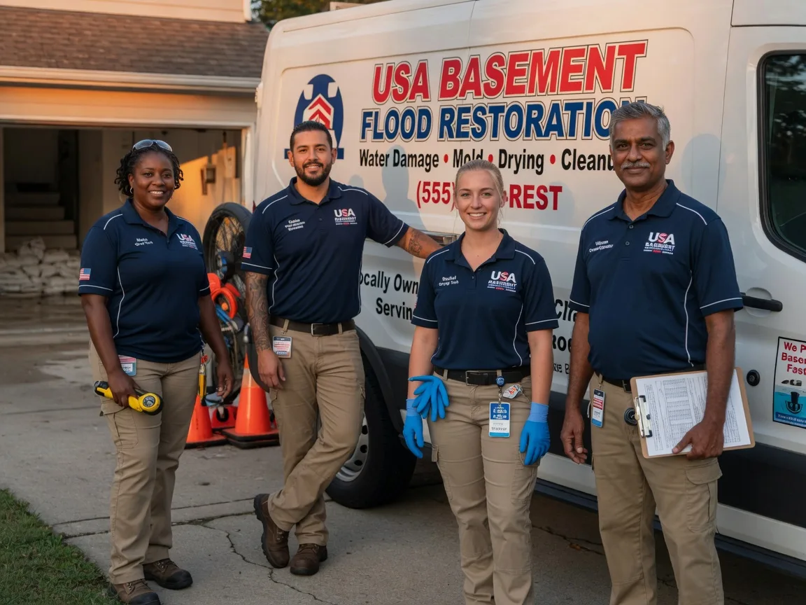 Basement Flood Cleanup company in Hamburg, PA